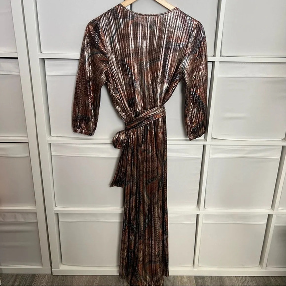 Johnny Was Tina Wrap Midi Dress - Picture 8 of 8